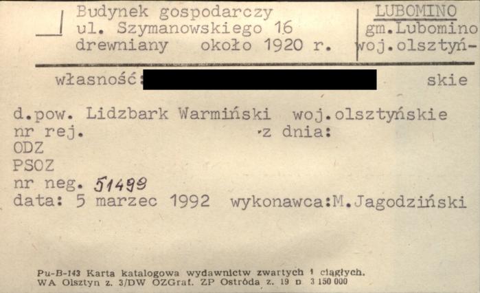 budynek gospodarczy, skan 1