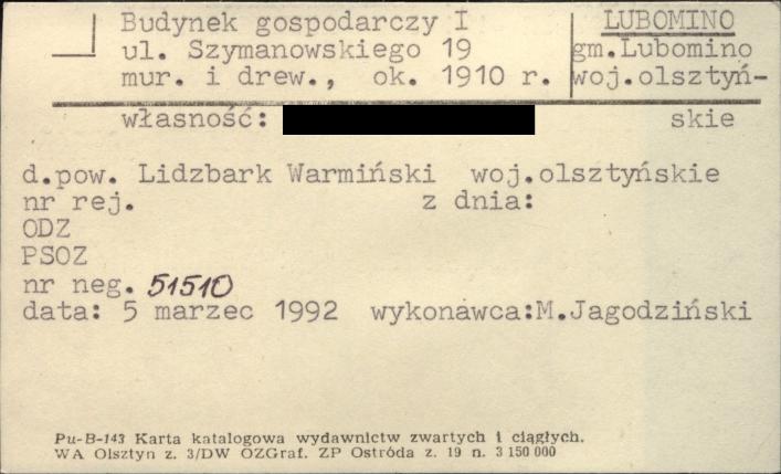 budynek gospodarczy I, skan 1