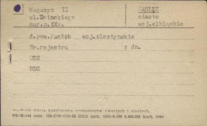 magazyn II, skan 1