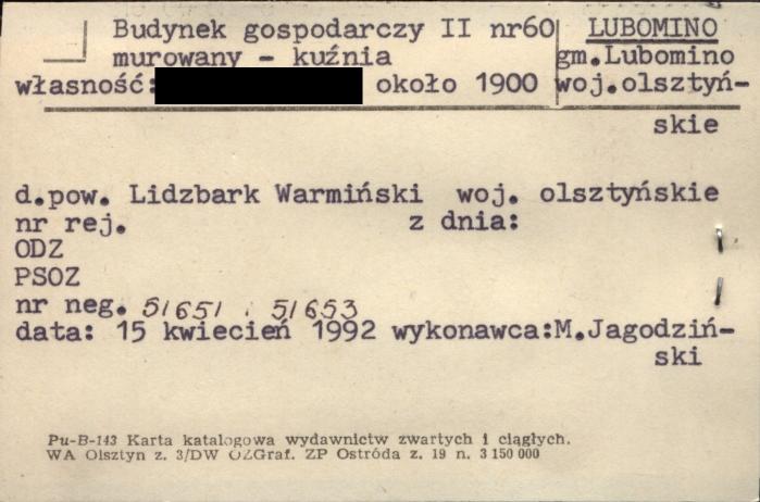 budynek gospodarczy II - kuźnia, skan 1