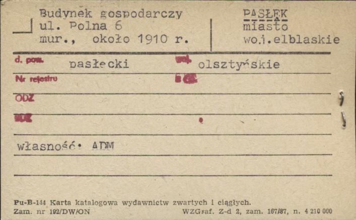 budynek gospodarczy, skan 1