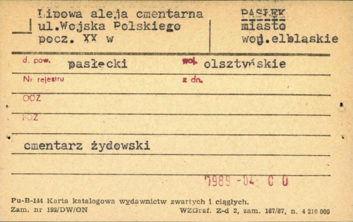 lipowa aleja cmentarna, skan 1