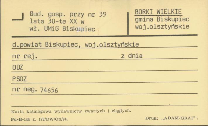 budynek gospodarczy, skan 1