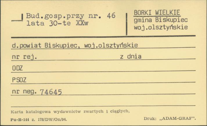 budynek gospodarczy, skan 1