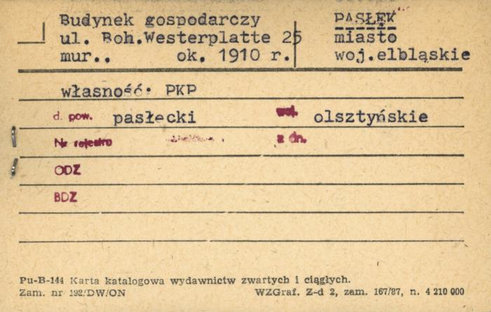 budynek gospodarczy, skan 1