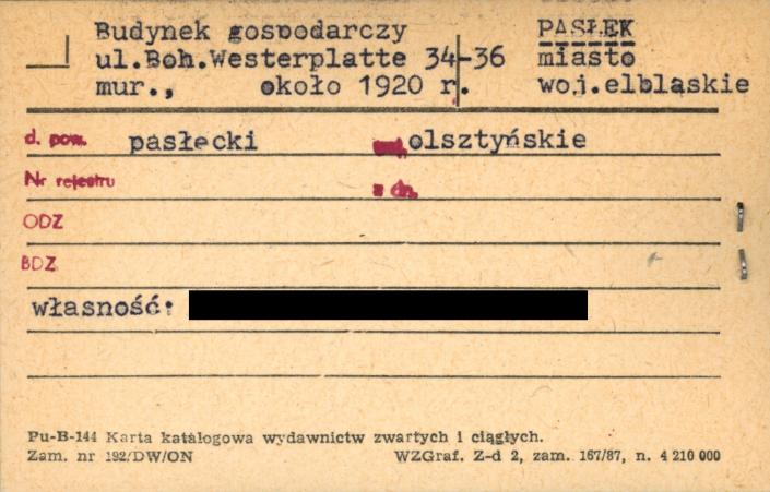 budynek gospodarczy, skan 1