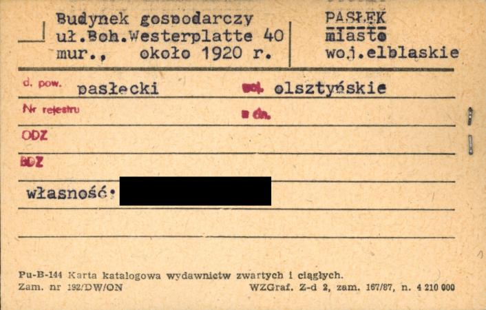 budynek gospodarczy, skan 1