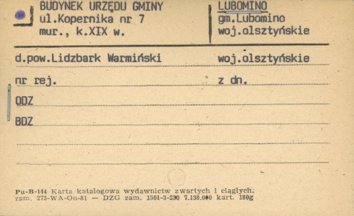 budynek Urzędu Gminy, skan 1