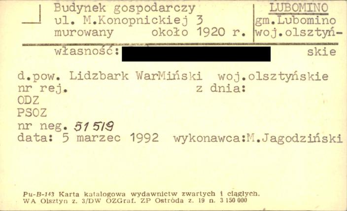 budynek gospodarczy, skan 1