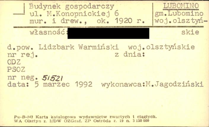 budynek gospodarczy, skan 1