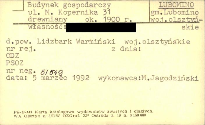 budynek gospodarczy, skan 1
