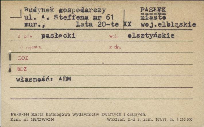 budynek gospodarczy, skan 1