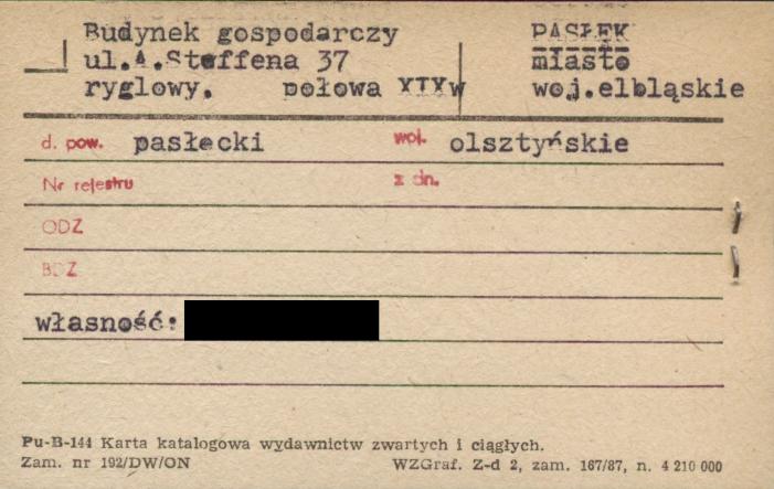 budynek gospodarczy, skan 1
