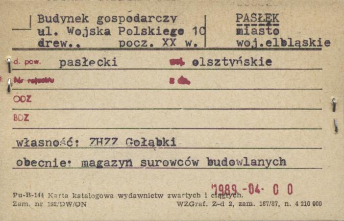 budynek gospodarczy, skan 1