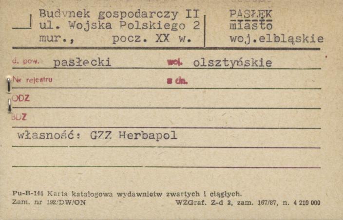 budynek gospodarczy II, skan 1