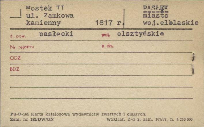 mostek II, skan 1