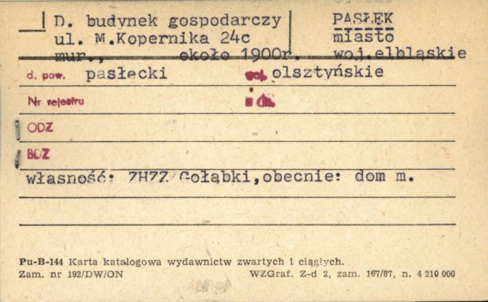 budynek gospodarczy, skan 1