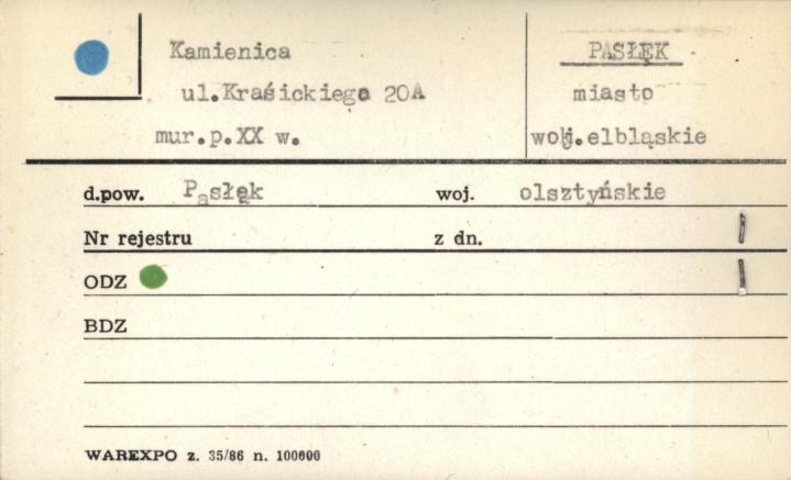 kamienica, skan 1