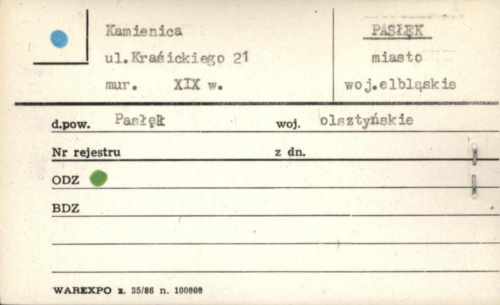 kamienica, skan 1