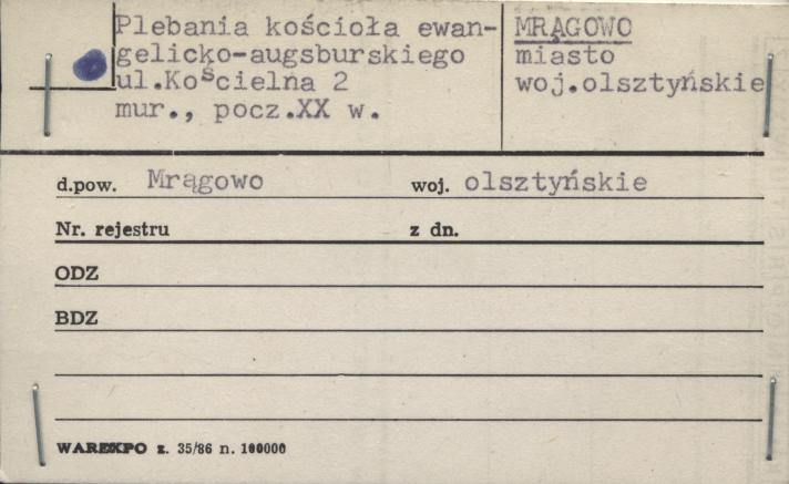 plebania kościoła ewangelicko-augsburskiego, skan 1