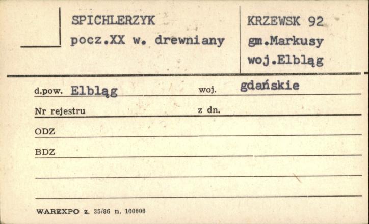 spichlerzyk, skan 1