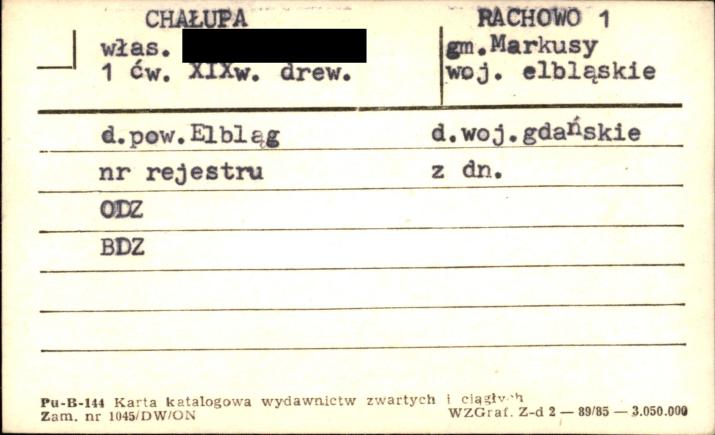 chałupa, skan 1