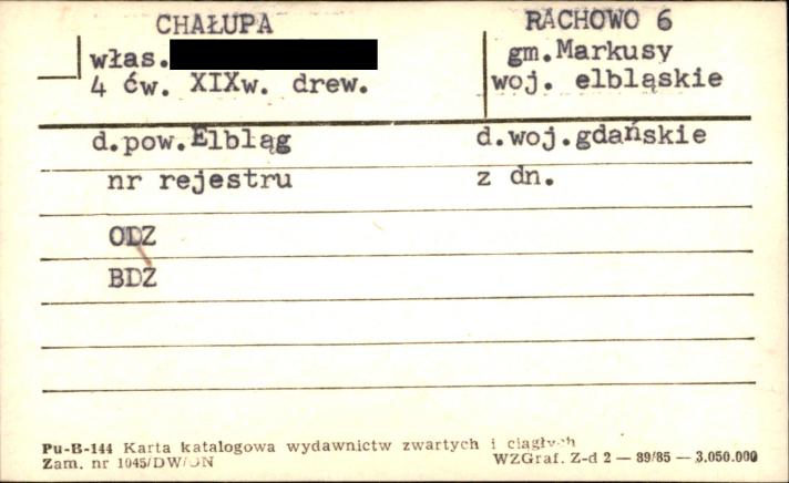 chałupa, skan 1