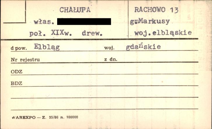 chałupa, skan 1