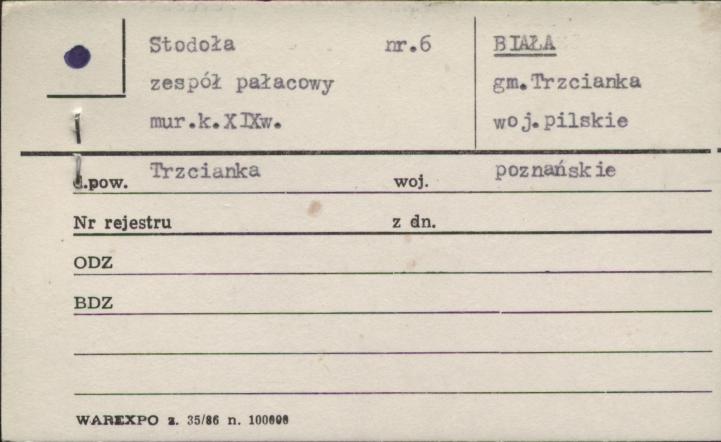 stodoła - zespół pałacowy, skan 1