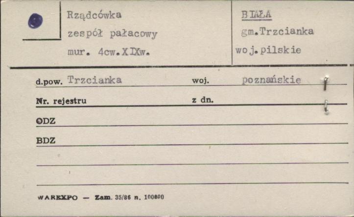 rządcówka - zespół pałacowy, skan 1