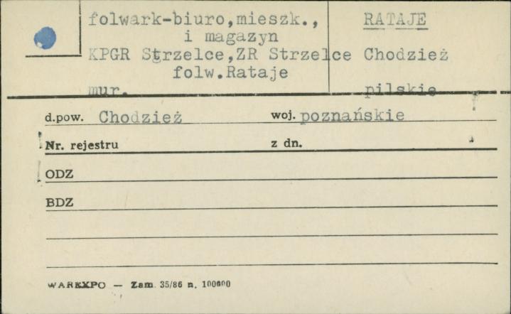 biuro, mieszkania i magazyn - folwark, skan 1