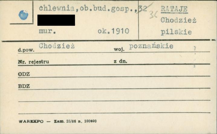 chlewnia, ob. bud. gosp., skan 1