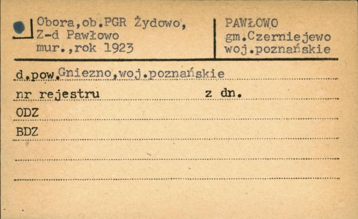 obora, ob. PGR Żydowo, skan 1