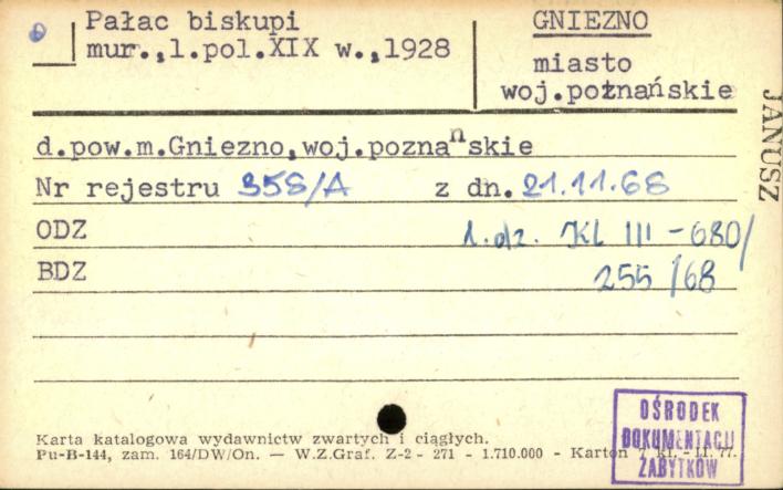 pałac biskupi, skan 1