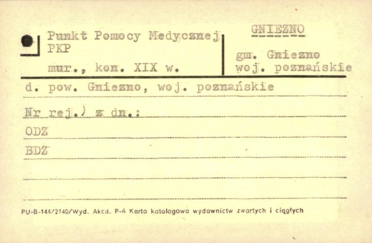 punkt pomocy medycznej, skan 1
