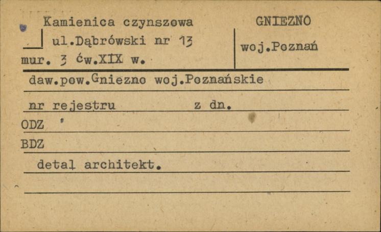 kamienica, skan 1