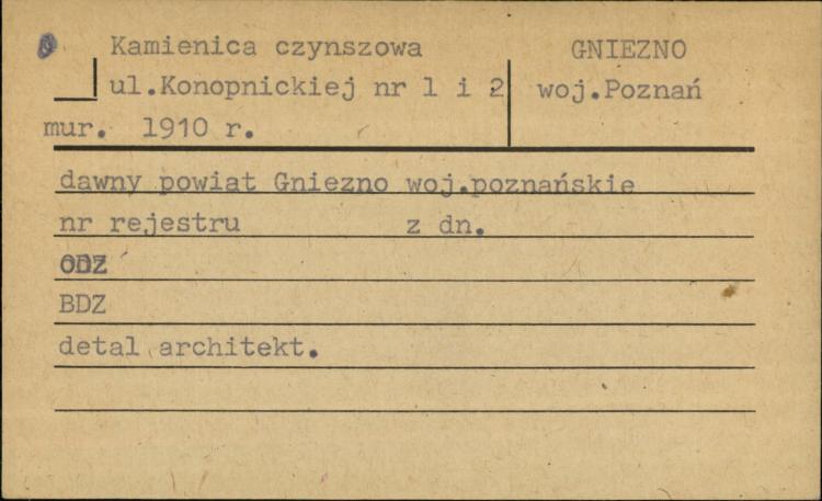 kamienica, skan 1