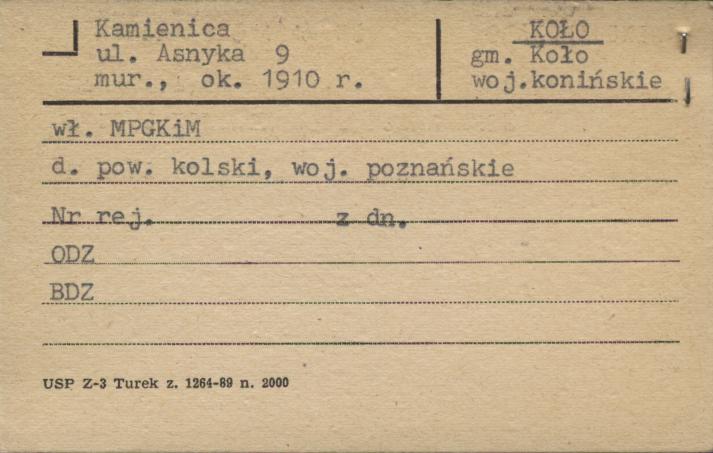kamienica, skan 1