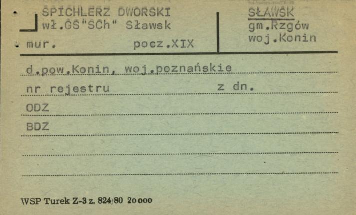 spichlerz dworski, skan 1