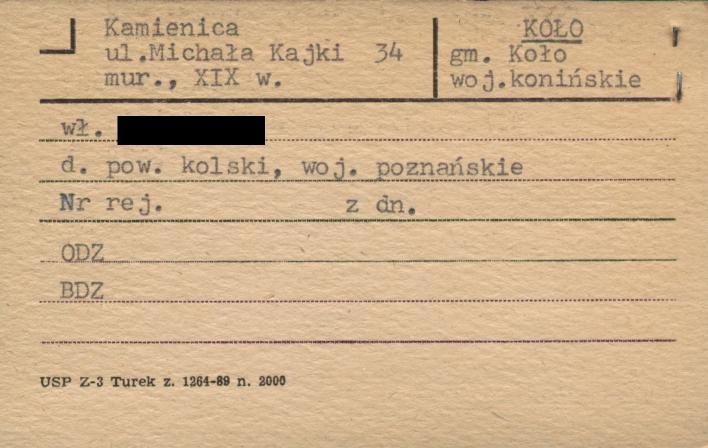 kamienica, skan 1