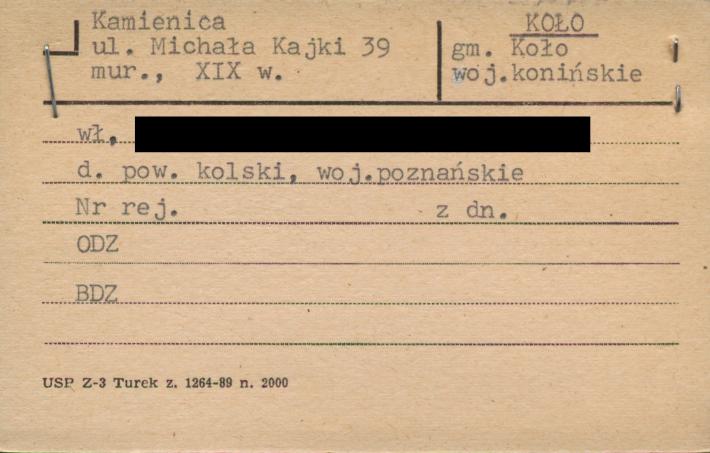 kamienica, skan 1