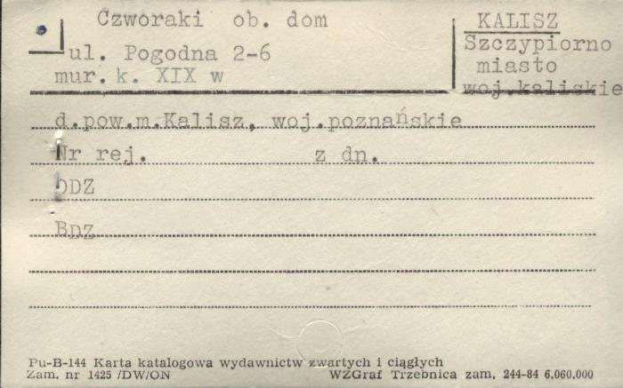 czworaki, ob. dom, skan 1