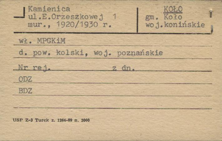 kamienica, skan 1