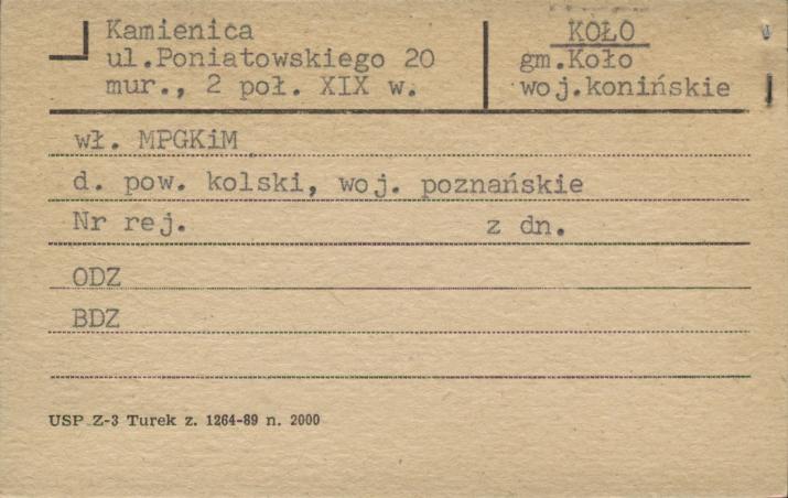 kamienica, skan 1