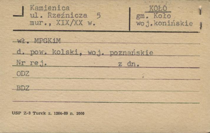 kamienica, skan 1