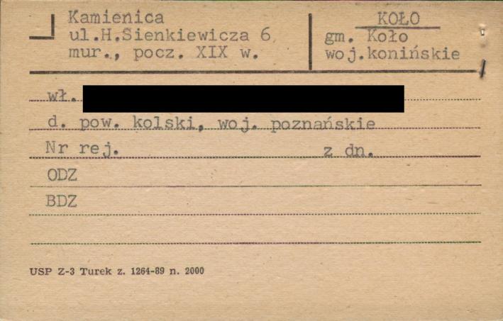 kamienica, skan 1