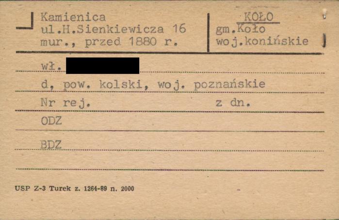 kamienica, skan 1