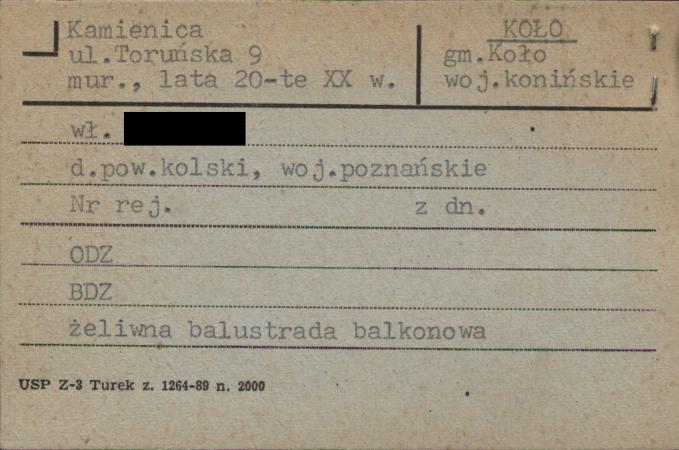 kamienica, skan 1