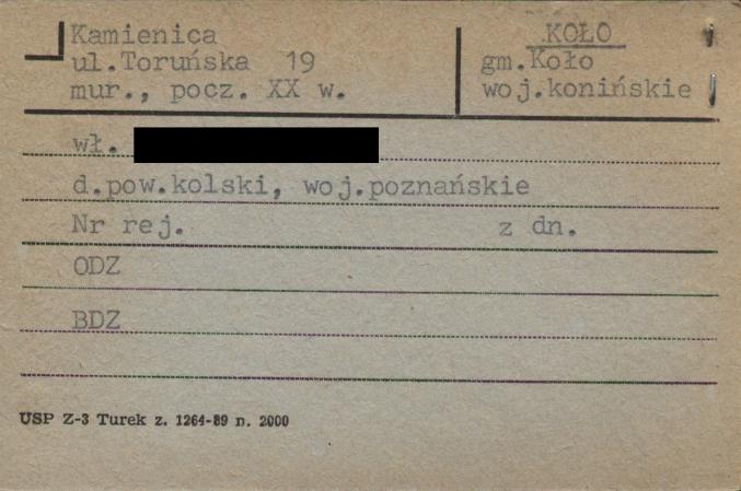 kamienica, skan 1