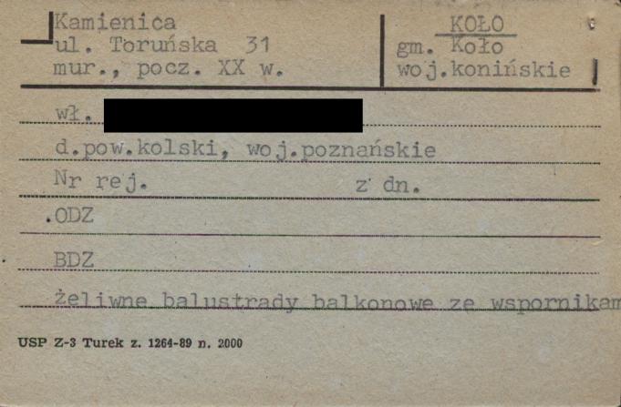 kamienica, skan 1